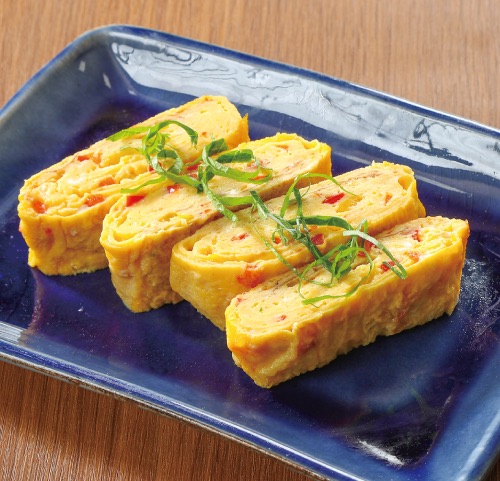 パプリカの卵焼き